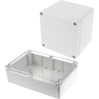 Hammond Electronics 1554RL2GYCL Behuizing 160 x 160 x 45 Polycarbonaat Lichtgrijs 1 stuk(s)