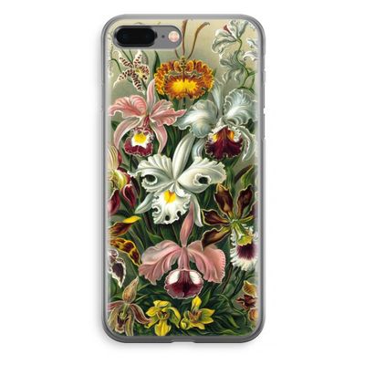 Haeckel Orchidae: iPhone 8 Plus Transparant Hoesje