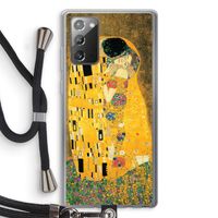 Der Kuss: Samsung Galaxy Note 20 / Note 20 5G Transparant Hoesje met koord