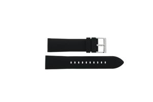 Horlogeband Armani Exchange AX1326 Silicoon Zwart 22mm