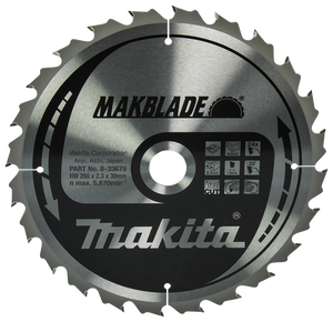 Makita Accessoires Tafelzaagblad Hout - B-33679 - B-33679