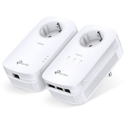 TP-Link TL-PA8033P KIT AV1300 3-poorts Gigabit Passthrough Powerline Starterskit