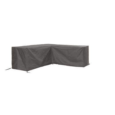 Leen Bakker - Outdoor Covers Premium Hoes Voor Loungeset - L Vormig - 300x90x70 Cm - Polypropyleen - Grijs