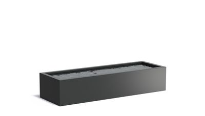 Aluminium vijverbak 300x100x60cm.