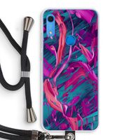 Pink Clouds: Huawei Y6s Transparant Hoesje met koord