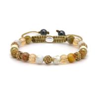 Karma Armband Spiral Mindy XS Gold Crystal