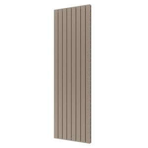 Plieger Designradiator Cavallino Retto Dubbel 1716 Watt Middenaansluiting 200x60,2 cm Zandsteen