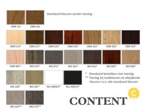 Content Beits kleur Compact, Clavis en Celeste
