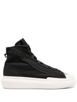 Y-3 baskets montantes Nizza à effet usé - Noir