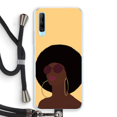 Golden hour: Huawei P Smart Pro Transparant Hoesje met koord
