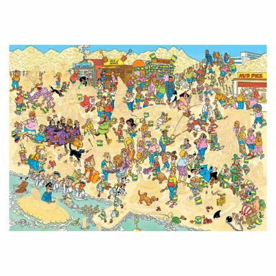 Jumbo Jan van haasteren legpuzzel - sand sculptures, 2000st.