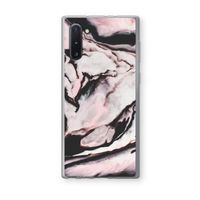 Roze stroom: Samsung Galaxy Note 10 Transparant Hoesje