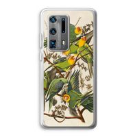 Carolinaparkiet: Huawei P40 Pro Plus Transparant Hoesje