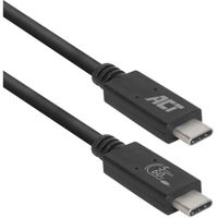 ACT Connectivity USB 3.2 Gen1 aansluitkabel C male - C male 2 meter USB-IF gecertificeerd kabel - thumbnail