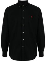 Polo Ralph Lauren chemise en flanelle à logo brodé - Noir