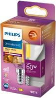 Philips LED kogel E14 5W Filament Blister 5101520