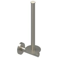 IVY Reserverolhouder - wand model - 2 rollen - Geborsteld nickel PVD 6500403