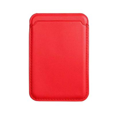 Lunso - iPhone 12/13/14 Serie - Magsafe cardholder / pasjeshouder - Rood