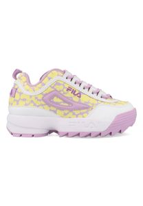 Fila Disruptor F Teens FFT0062.43107 Wit / Paars / Geel maat