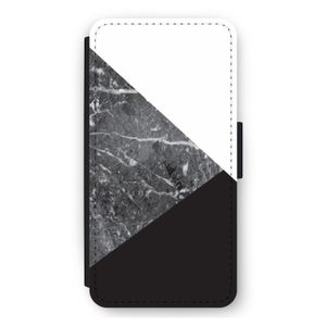 Combinatie marmer: iPhone 11 Flip Hoesje