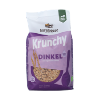 Barnhouse Krunchy pur spelt suikervrij bio 375 Gram