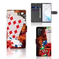 Samsung Galaxy Note 10 Wallet Case met Pasjes Casino - thumbnail