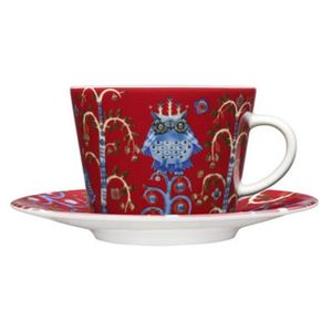 Iittala Taika Koffieschotel 15 cm rood