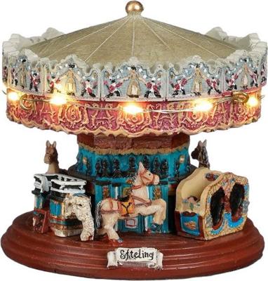 Carrousel werkt op batterijen h8,5xd9cm - Luville