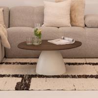 Sohome Organische Salontafel 'Madin' Mangohout, 86cm