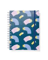 HEMA Collegeblok 4-in-1 A5 Gelinieerd (paars) HEMA Collegeblok 4-in-1 A5 Gelinieerd (paars)