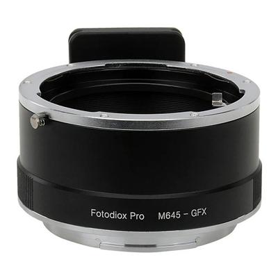 Fotodiox Pro Lens Mount Adapter, Mamiya 645 (M645) Mount Lens to Fujifilm G-Mount GFX Mirrorless (M645-GFX-Pro)
