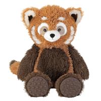 Pluche rode panda knuffel - 35 cm - zachte knuffels - bosdieren - beren knuffeldieren