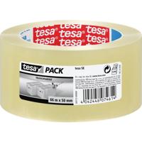 tesa 58172-00000-01 Plakband tesapack Transparant (l x b) 66 m x 50 mm 1 stuk(s)