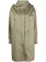 Ba&Sh Tylan hooded drawstring parka - Vert - thumbnail