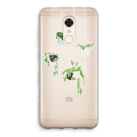 Hang In There: Xiaomi Redmi 5 Transparant Hoesje - thumbnail