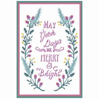 Sizzix • layered stencils a6 merry & bright 4pcs