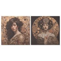 Canvas Home ESPRIT Canvas 120 x 3 x 120 cm