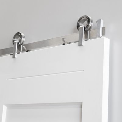 Schuifdeurset 'Isa' rvs 2x1mtr.