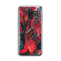 Endless Descent: Samsung Galaxy J8 (2018) Transparant Hoesje