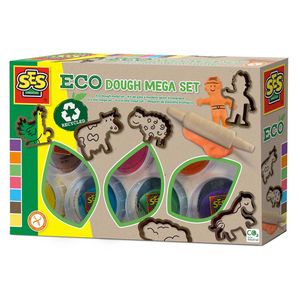 SES Creative Eco klei mega set (7x90gr met tools)