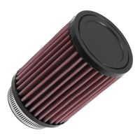 K&N universeel cilindrisch filter 64mm aansluiting, 89mm uitwendig, 127mm Hoogte (RD-0710) RD0710