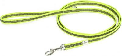 Antislip Hondenriem - 14mm x 1,8m - Met handvat & O-ring - Neon