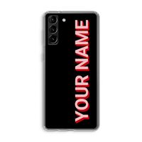 Namecase: Samsung Galaxy S21 Plus Transparant Hoesje