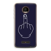 F**k U: Motorola Moto Z Force Transparant Hoesje