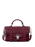 Proenza Schouler mini sac à bandoulière PS1 en daim - Rouge