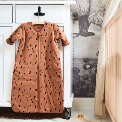 Jollein Slaapzak 110 cm Spot karamelkleurig Jollein Slaapzak 110 cm Spot karamelkleurig