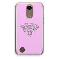 Home Is Where The Wifi Is: LG K10 (2017) Transparant Hoesje