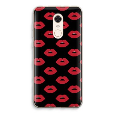 Lips: Xiaomi Redmi 5 Transparant Hoesje