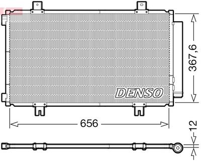 Condensor, airconditioning DCN47009
