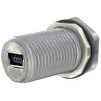 Mini-USB 2.0 type B Chassisbus, inbouw Encitech M12 1310-0008-02 encitech 1 stuk(s) - thumbnail